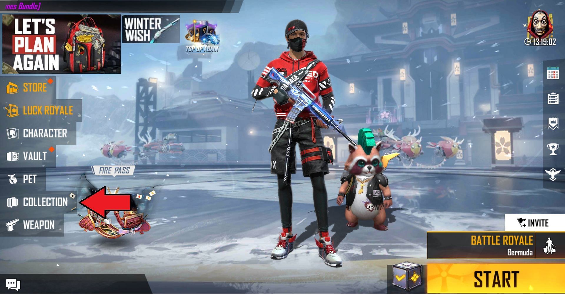 como equipar emotes free fire