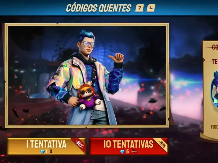 Free Fire: evento Códigos Quentes traz Conjunto Motoqueiro Distópico, free  fire