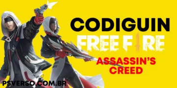 Códigos Free Fire: CODIGUIN FF skins Assassin's Creed grátis