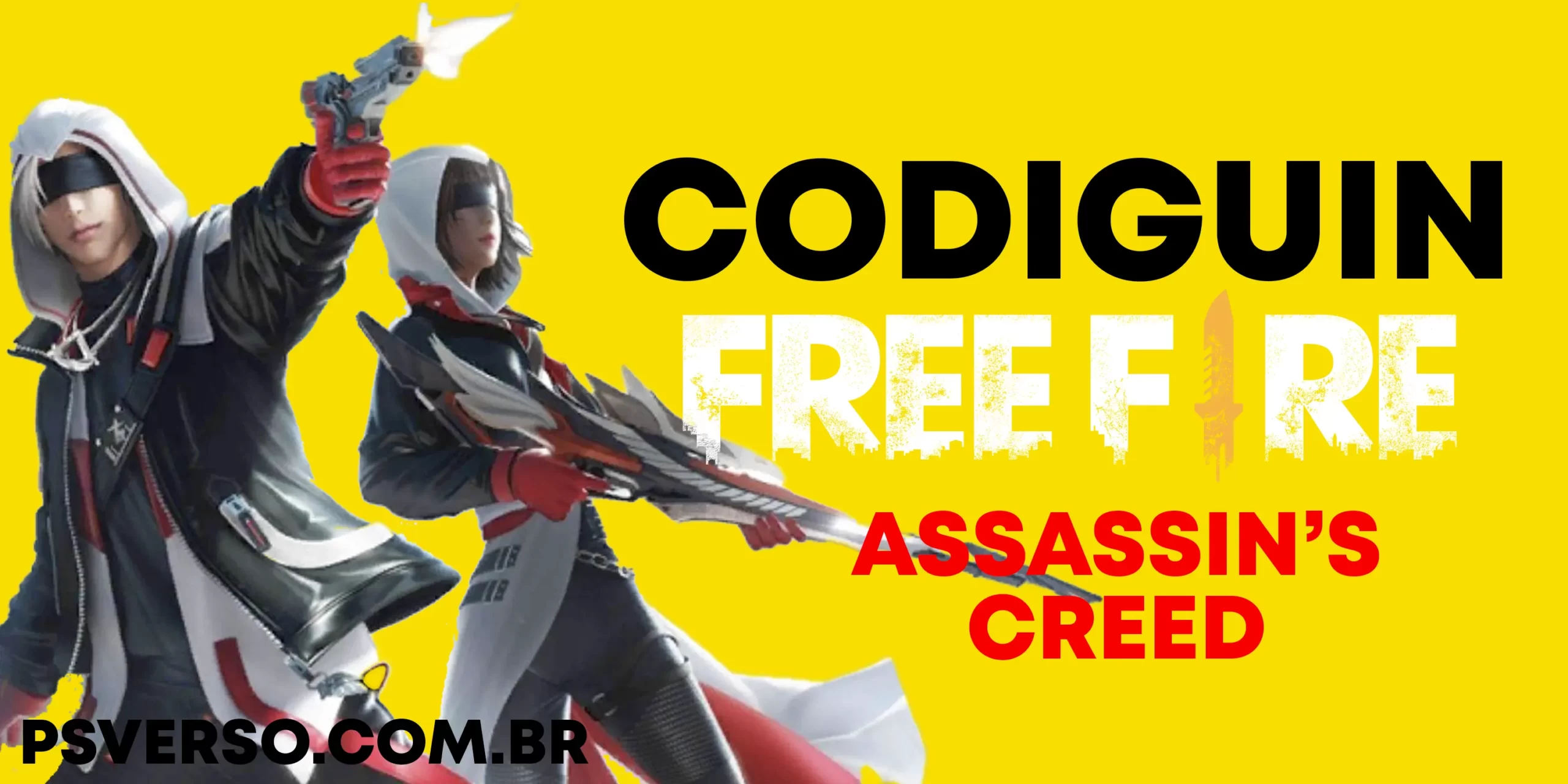 Free Fire: como conseguir tokens e skins de Assassin's Creed