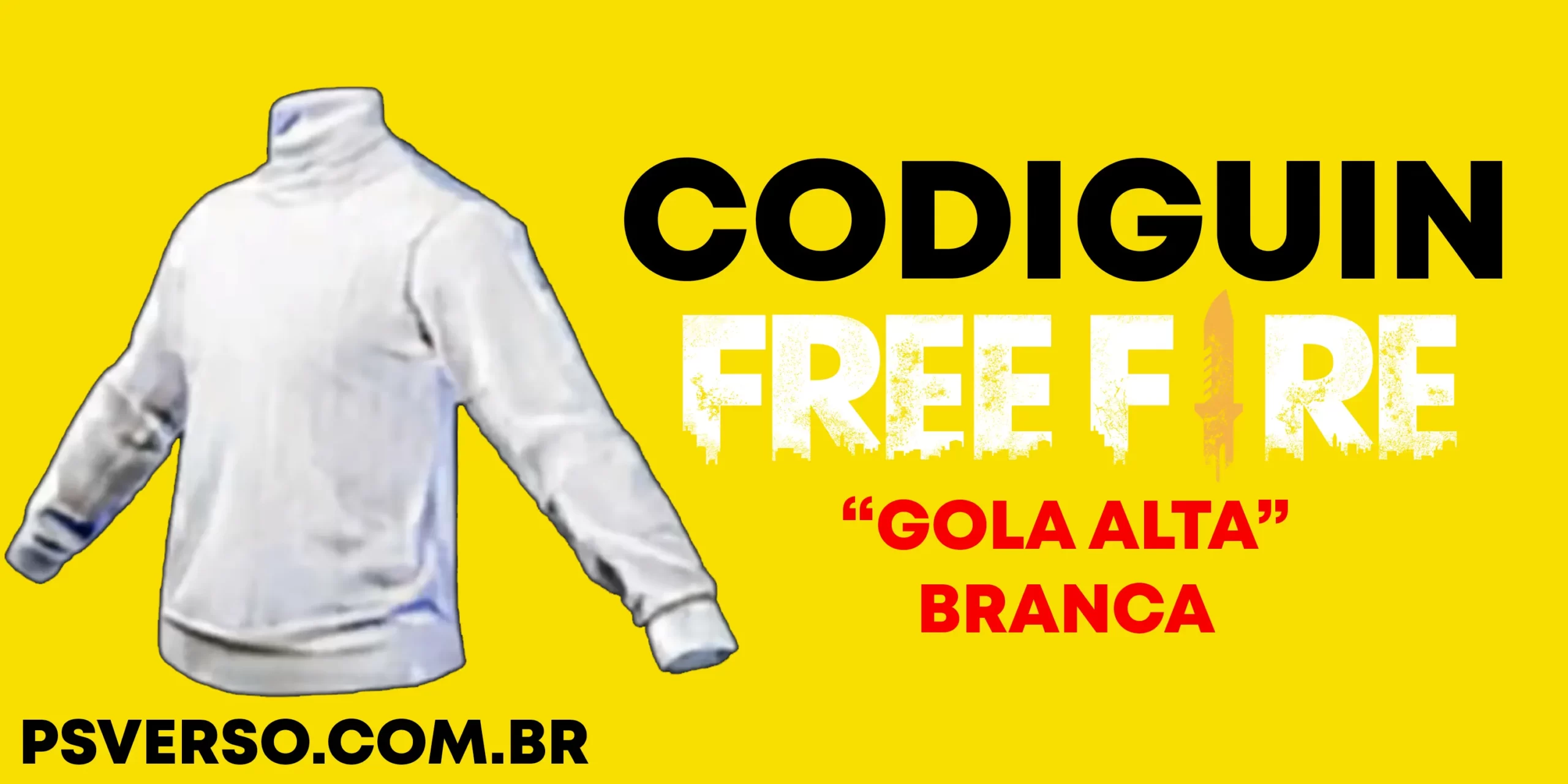 GOLA ALTA PRETA, Free Fire