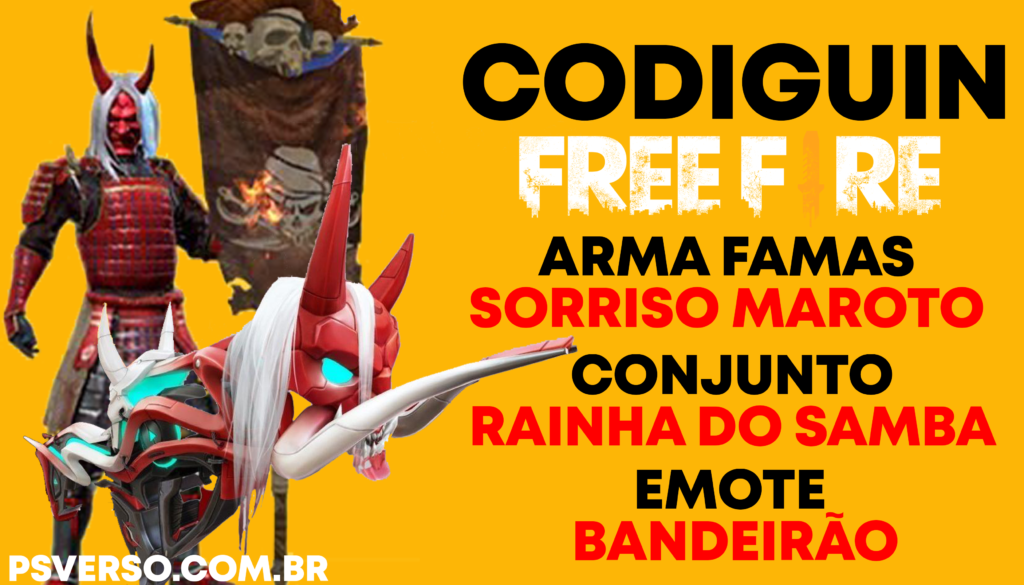 CODIGUIN Free Fire 2022: Códigos FF ativos 04 de Setembro Rewards Garena -  PS Verso