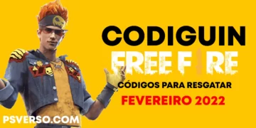 Códigos Free Fire: codiguin ff Rewards Garena Fevereiro 2022