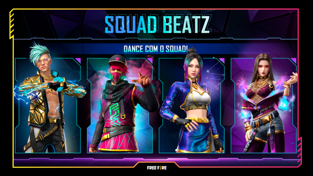 Squad BEATz Free Fire: Confira novo modo de jogo, novo videoclipe e recompensas especiais