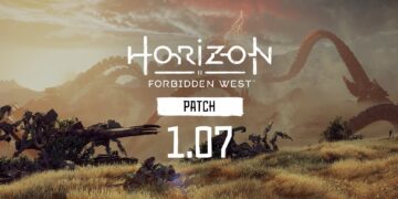 Horizon Forbidden West atualização 1.07