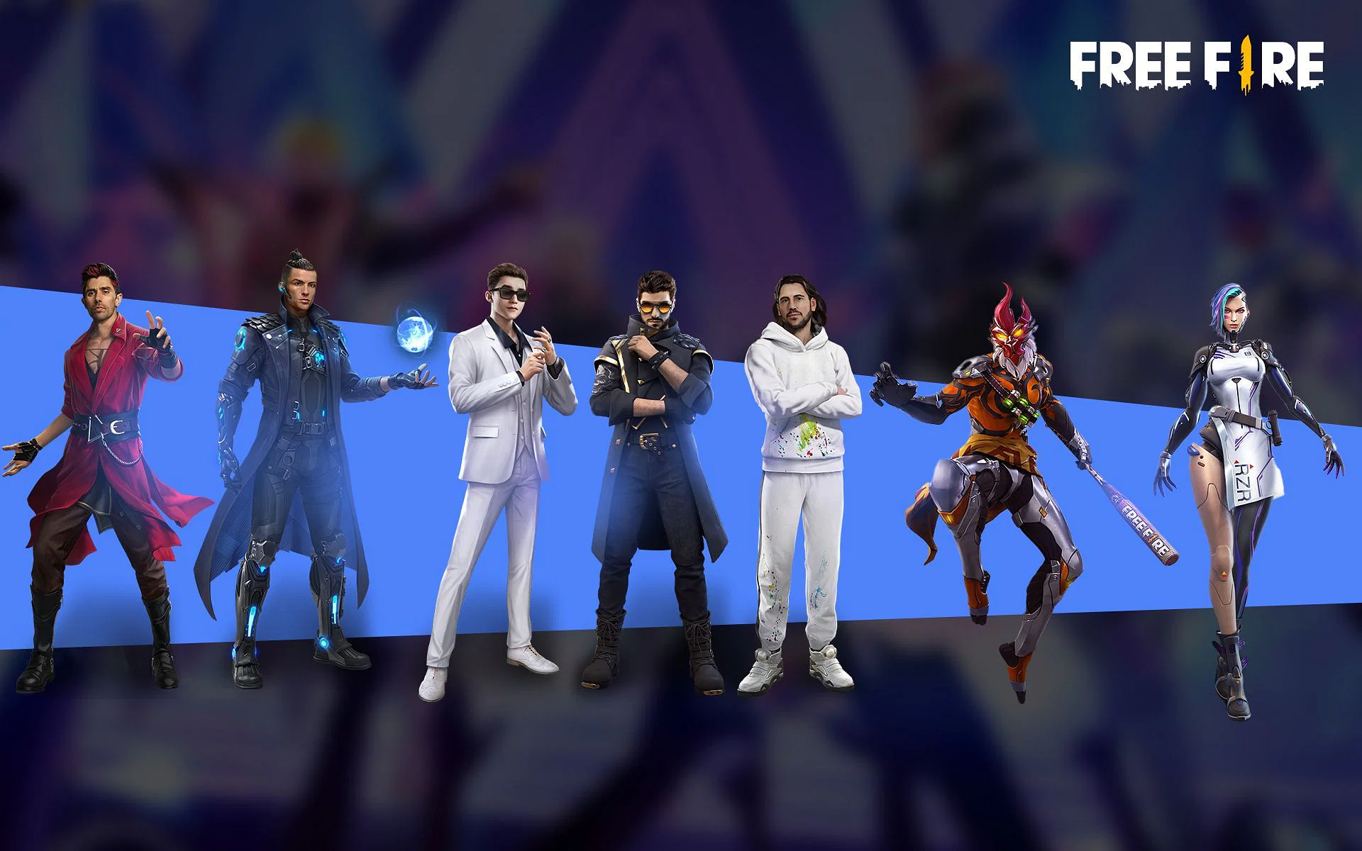 Lista de personagens do Free Fire com habilidades ativas após atualização do OB33