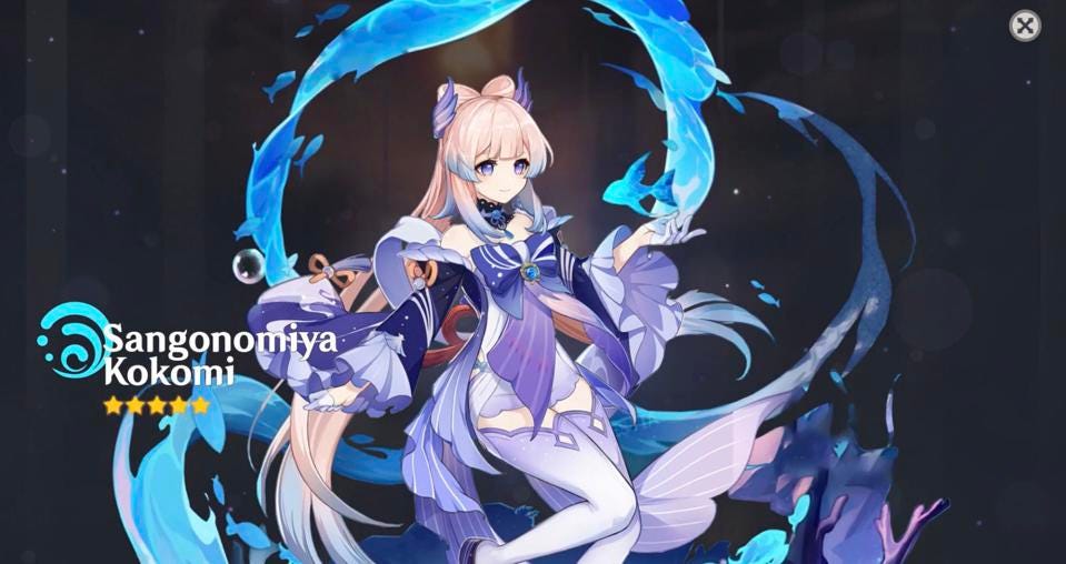 Genshin Impact: A melhor build, artefatos e catalisadores Kokomi (atualização 2.5)