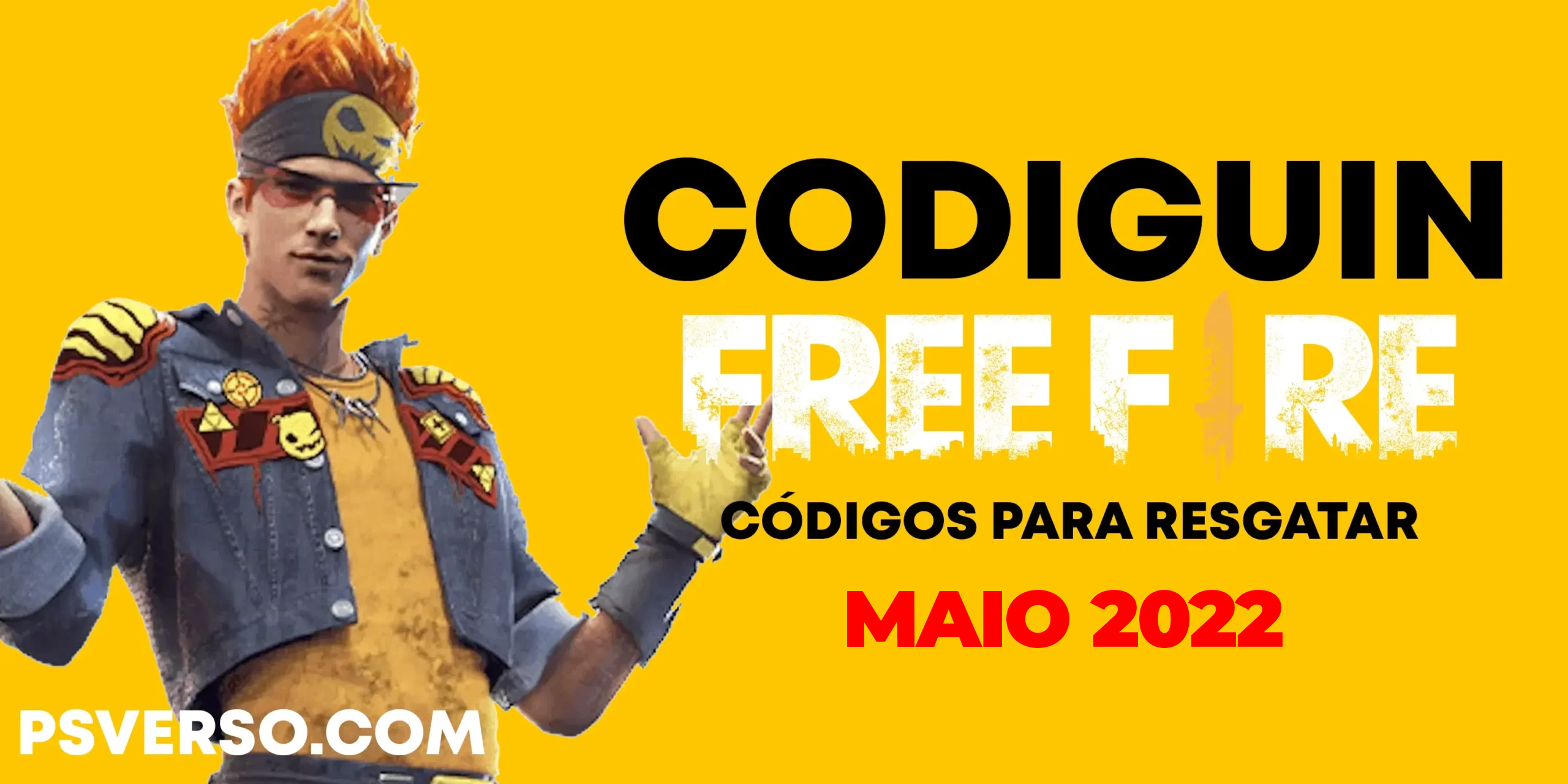 Garena Free Fire Resgate códigos para 6 de maio de 2022: Como