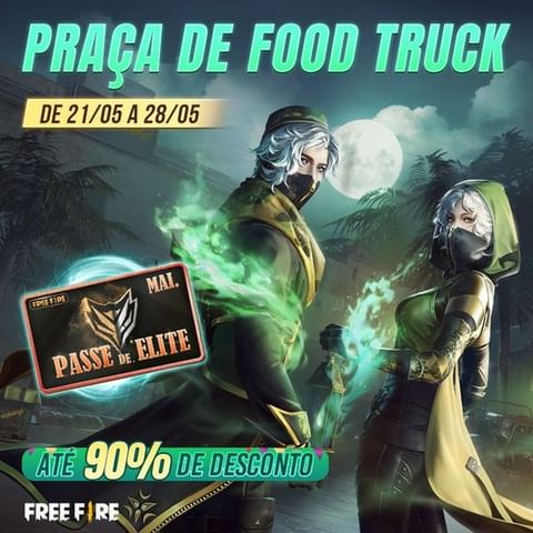 Passe de Elite Barato Maio 2022: Praça do Food Truck começa amanhã, 21 de maio
