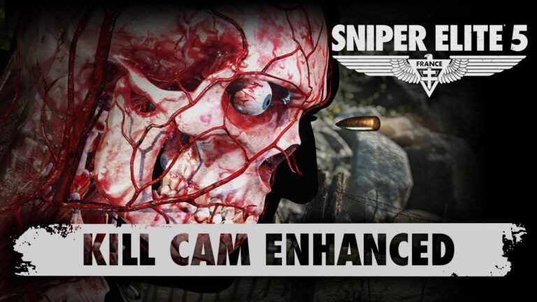 Sniper Elite 5 trailer kill cam