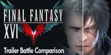 video combate final fantasy 16 compara devil may cry 5