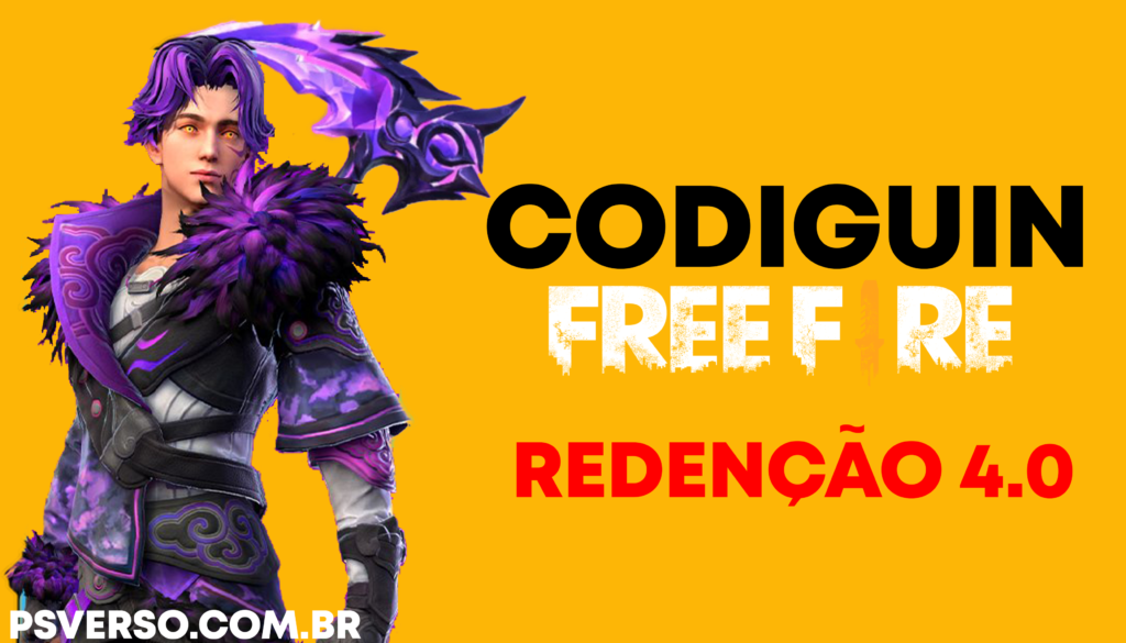 CODIGUIN FF Código Redenção 4.0 disponível para resgate no site Rewards (Junho 2022)