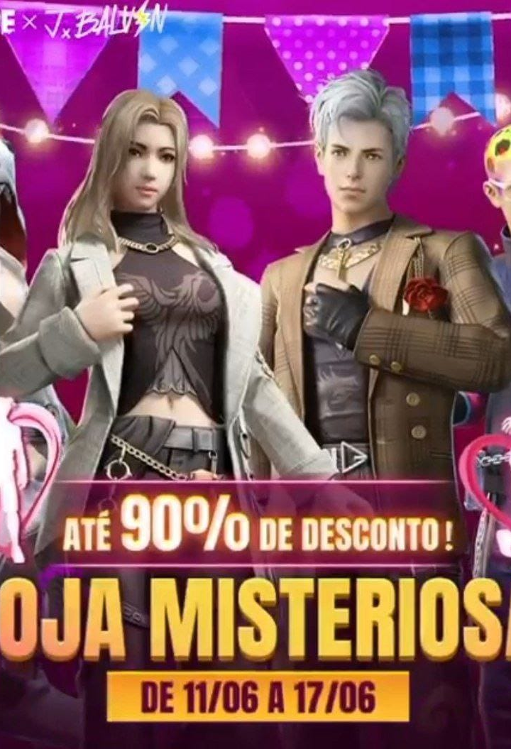 Garena Free Fire - Uma Loja Misteriosa docinha pra vocês com os