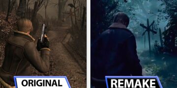 video comparação resident evil 4 remake com original 2005