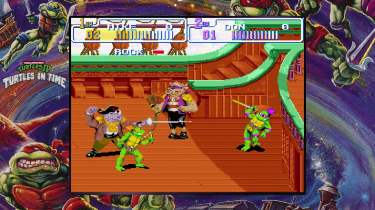 Teenage Mutant Ninja Turtles: The Cowabunga Collection video gameplay