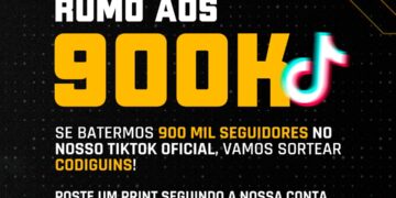 CODIGUIN FF LBFF – Códigos Free Fire 900K TikTok Free Fire Esports Brasil LBFF