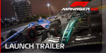 F1 Manager 2022 trailer lançamento