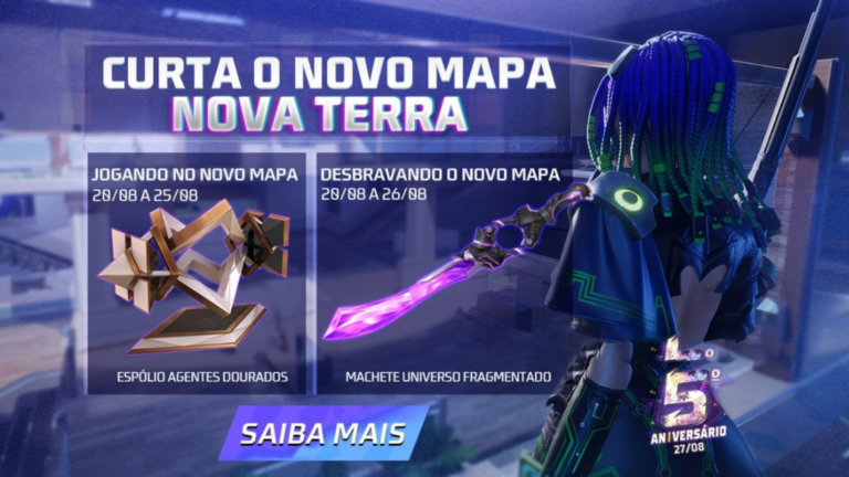 Garena Free Fire - ✨Uma viagem através do tempo e do espaço✨ A Parede de  Gel Universo Fragmentado já está disponível no Escolha Royale. Quem aí já  pegou? 😍