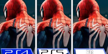 Marvel's Spider-Man Remastered video comparação pc ps5 ps4