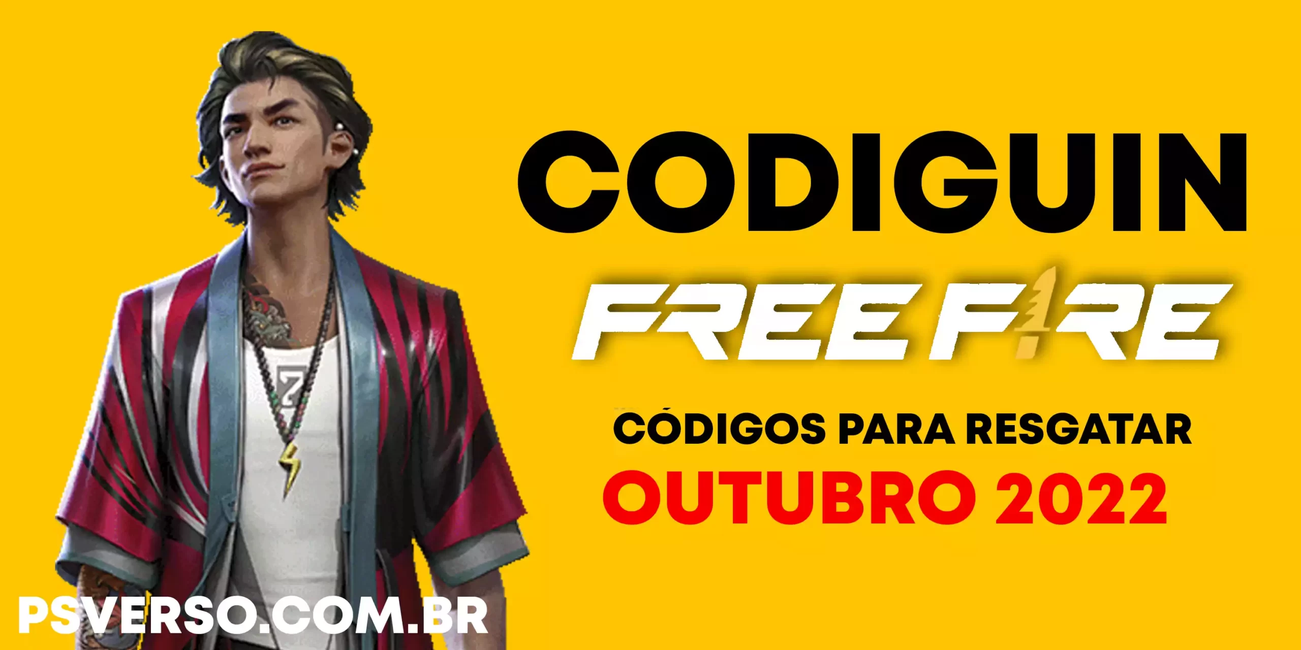 Código Free Fire 2022: CODIGUIN FF válidos para resgatar no site