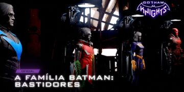 Gotham Knights bastidores familia batman