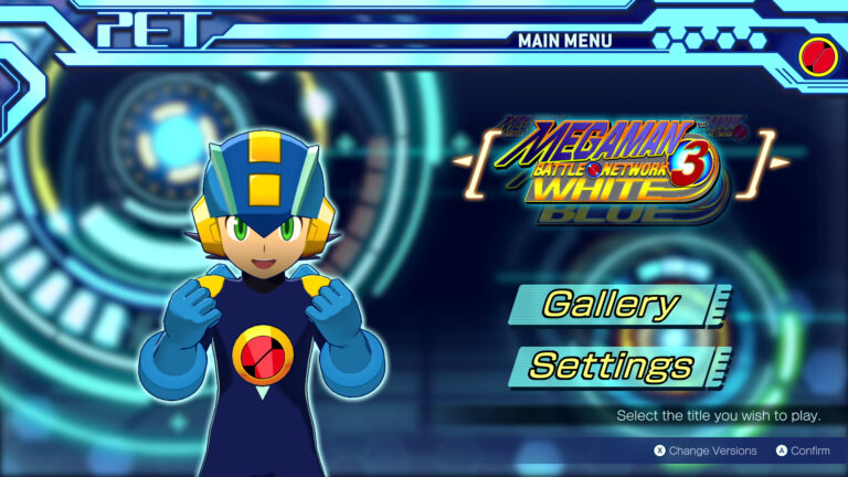 Mega Man Battle Network Legacy Collection adiciona tela de título 3D Mega Man.EXE, batalhas online e troca de chips