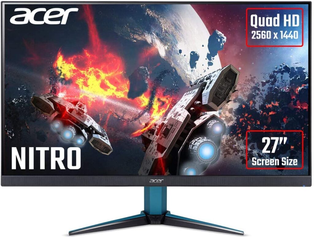 melhores monitores gamer 1440 ps5 2022