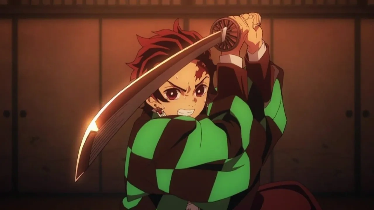 Demon Slayer - Eis que o tanjiro quebra sua espada nova #anime