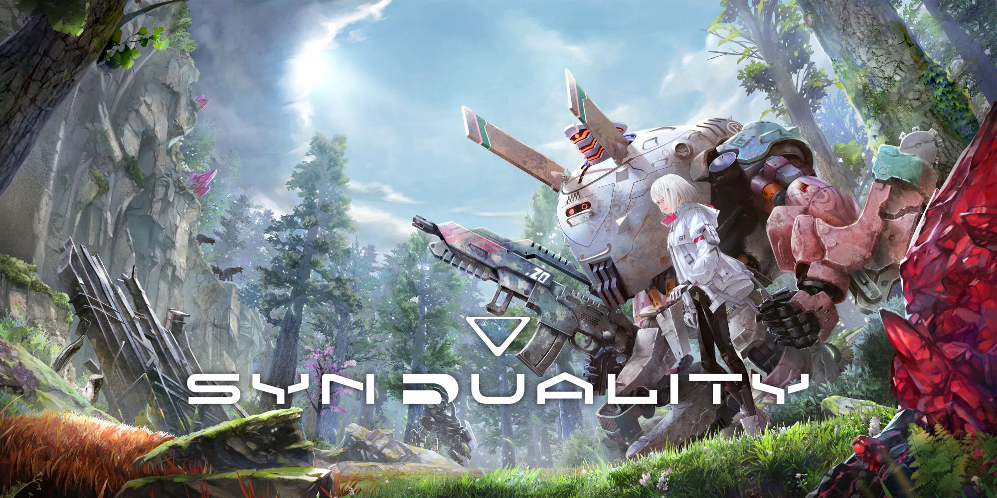 synduality detalhes mundo personagens