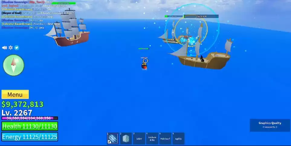 LEVEL DAS ILHAS BLOX FRUITS SEA 2 