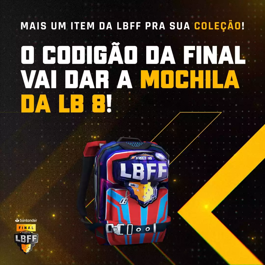 O NOVO CODIGUIN DA LBFF QUE TODOS VÃO RESGATAR NO FREE FIRE 