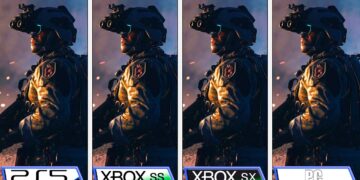 Call of Duty: Modern Warfare 2 comparação gráfica ps5 xbox series pc