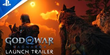 God of War Ragnarok trailer lançamento
