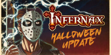 Infernax atualização halloween novo personagem the stranger