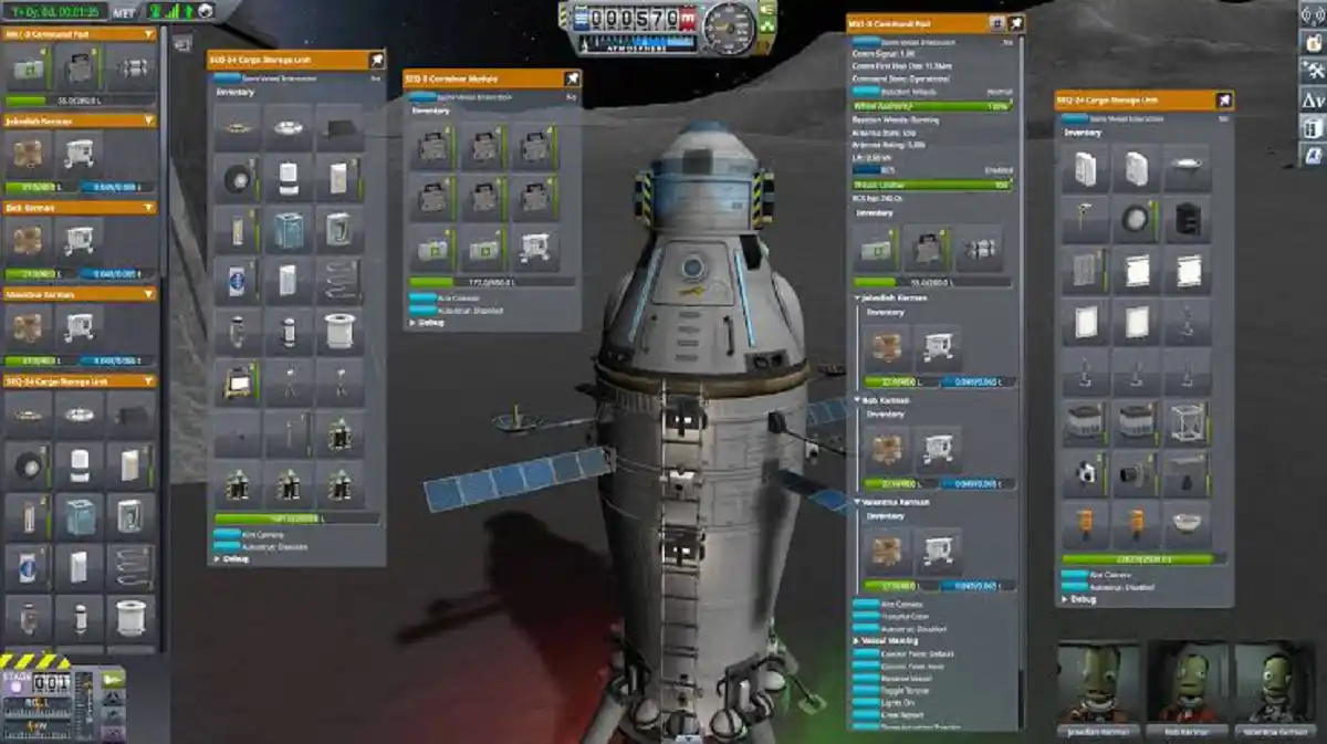 Kerbal Space Program jogo simulacao gameplay Kerbal Space Program jogo simulacao gameplay