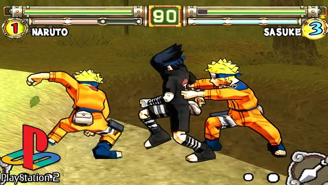 Naruto Ultimate Ninja 2 (PS2) luta narutos Naruto Ultimate Ninja 2 (PS2) luta narutos