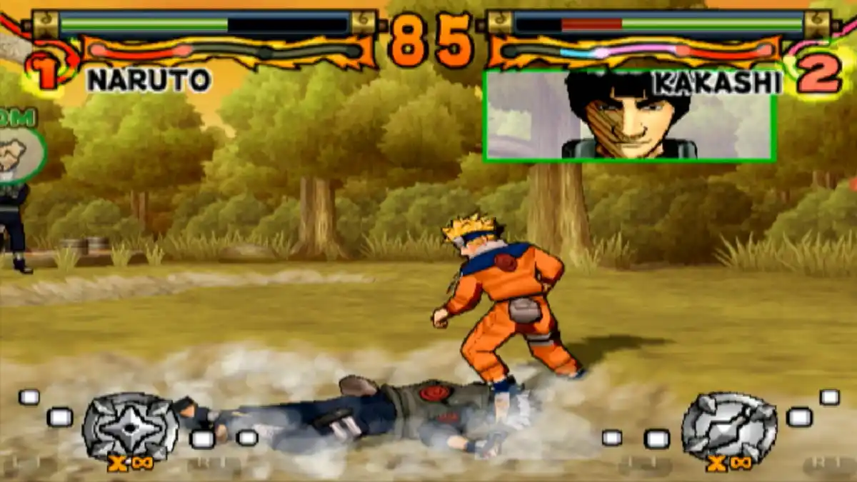 Naruto Ultimate Ninja (PS2) luta contra kakashi Naruto Ultimate Ninja (PS2) luta contra kakashi