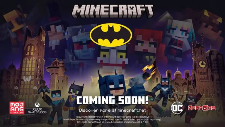 Minecraft anuncia DLC do Batman; atualização  para 2023 - PS Verso