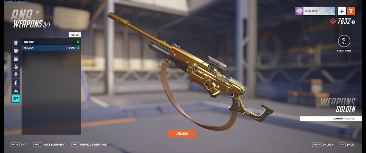 overwatch 2 armas douradas
