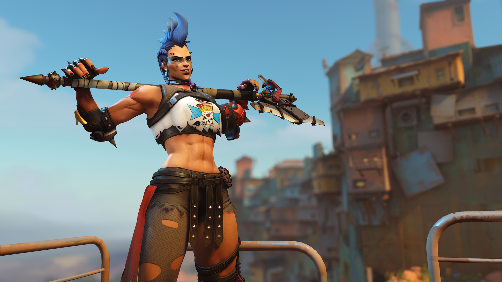 overwatch 2 personagem junker queen