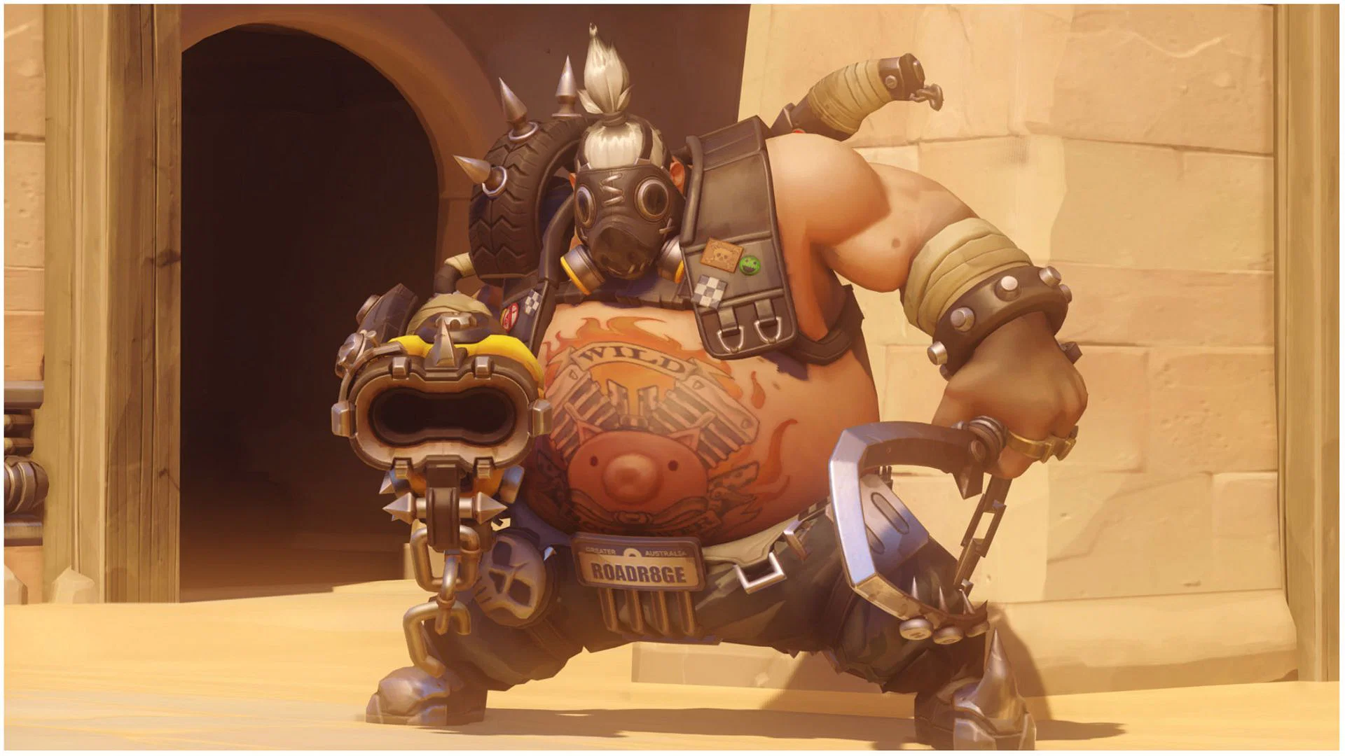 overwatch 2 personagem roadhog 