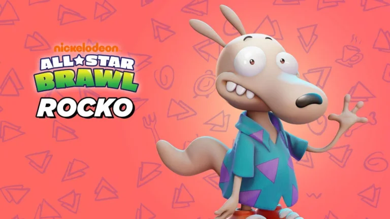 rocko disponivel Nickelodeon All-Star Brawl