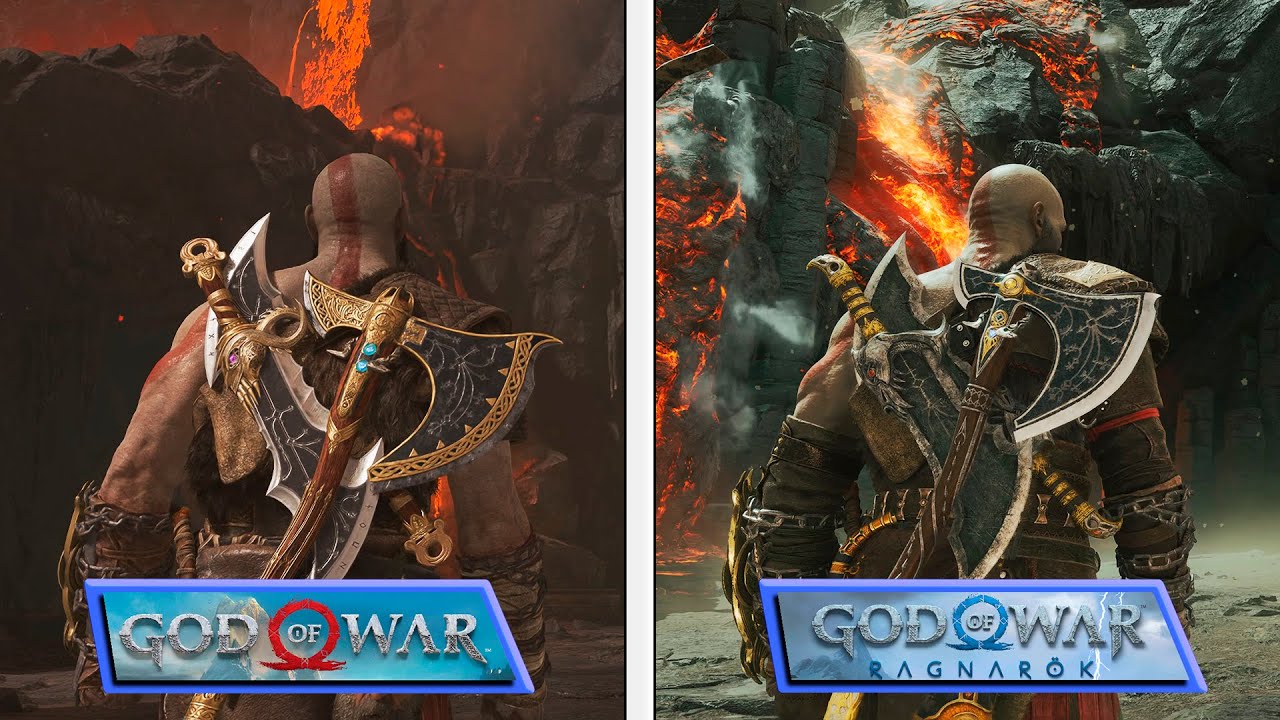 God Of War Ragnarok Ganha Vídeo De Comparação Gráfica Com O Original De ...