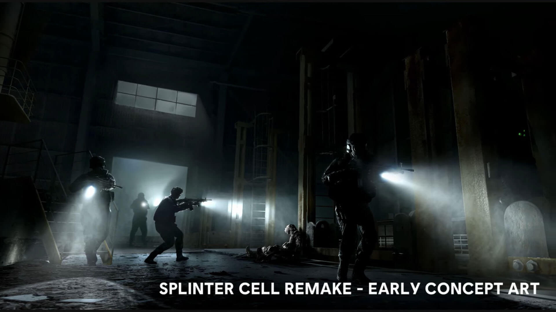 splinter cell remake primeira arte conceitual