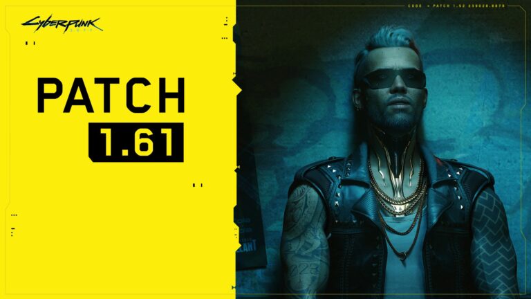 cyberpunk 2077 atualização 1.61