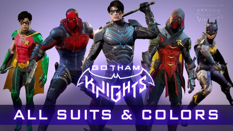 Gotham Knights - Melhores equipamentos e armas e como desbloquear todos os  trajes - PS Verso