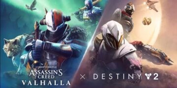Assassin's Creed Valhalla destiny 2 crossover novos cosmeticos
