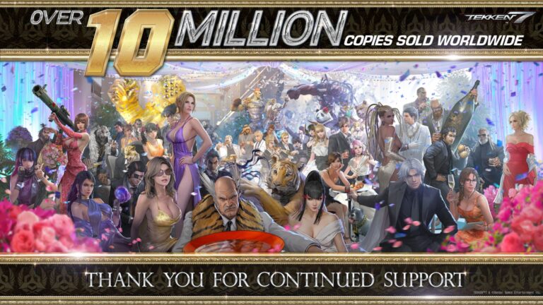 Tekken 7 vendas 10 milhões