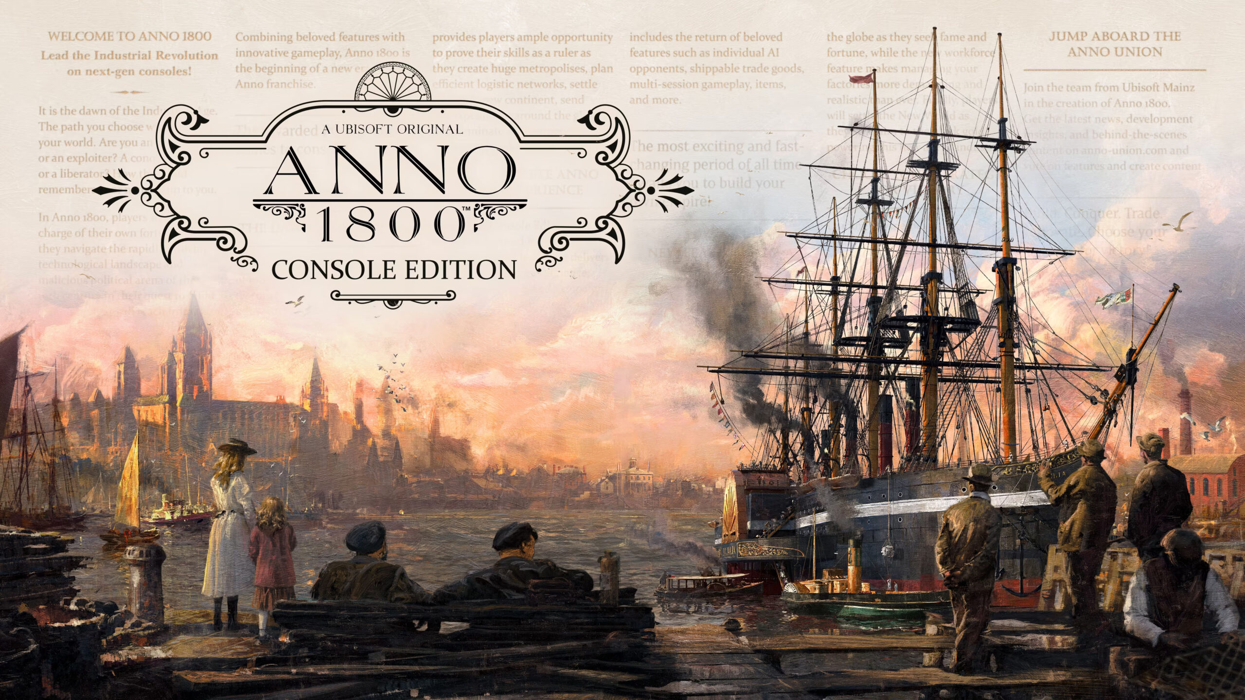 Anno 1800 Console Edition data lançamento