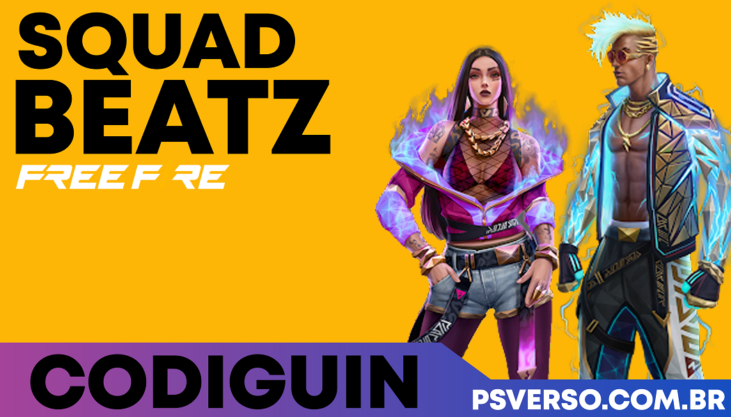 CODIGUIN FF Código Free Fire do Squad Beatz ativos para resgatar no Rewards